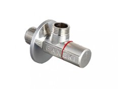 FANSKI rohový ventil 1/2" x 3/8" s keramickým vrškom, červený