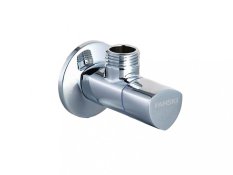 FANSKI rohový ventil 1/2" x 3/8" s keramickým vrškom, modrý