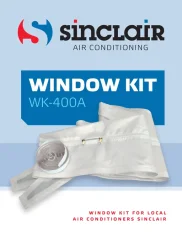 Sinclair WK-400A okenné tesnenie pre klimatizácie, sada