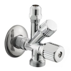 Kombinovaný rohový Multi - pračkový ventil 1/2" x 3/8" x 3/4"