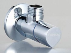 FANSKI pračkový rohový ventil 1/2" x 3/4" s keramickým vrškom