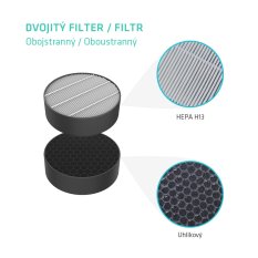 ELÍZ EF101 - Uhlíkový filter + HEPA H13