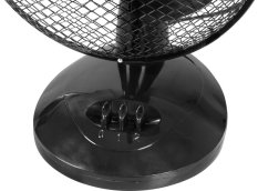 Strend Pro stolový ventilátor 23 cm, čierny, 25 W