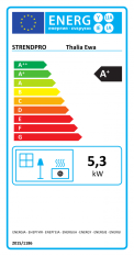 Krbové kachle Thalia Ewa, výkon 5,3 kW