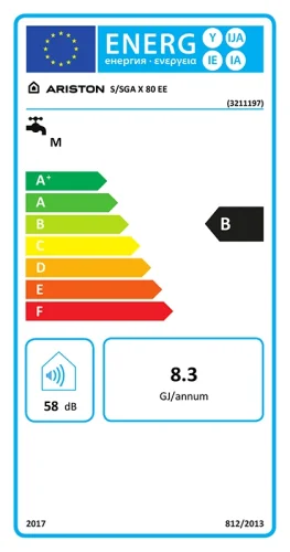 ARISTON S/SGA X 80 EE